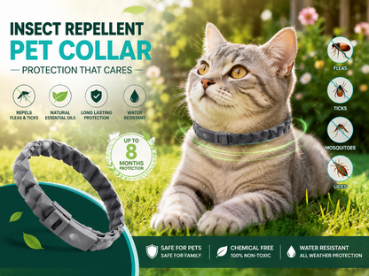 Eco-Friendly Pet Pest Protection Collar