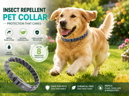 Eco-Friendly Pet Pest Protection Collar