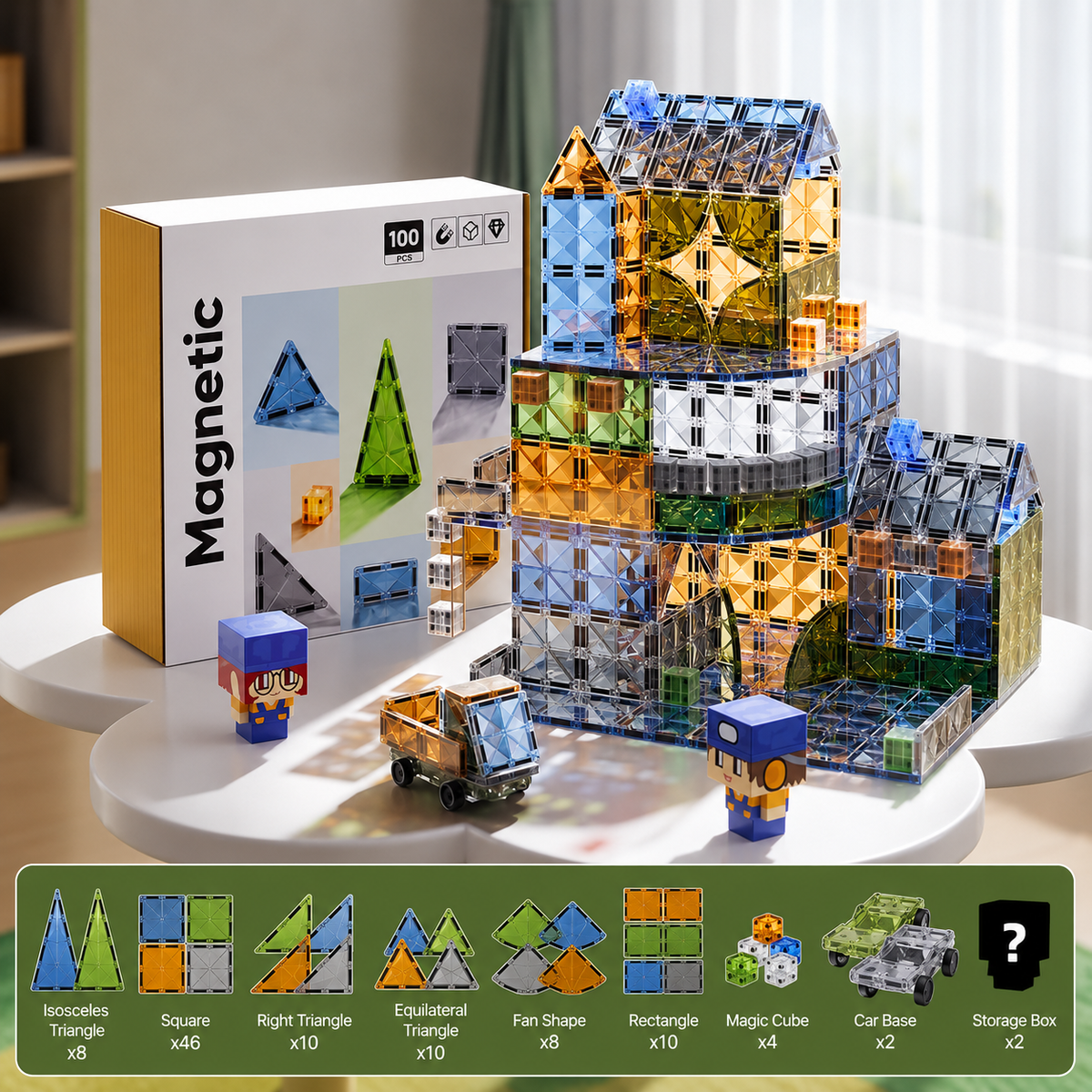Premium Magnetic 3D Inovation Toy For Kids
