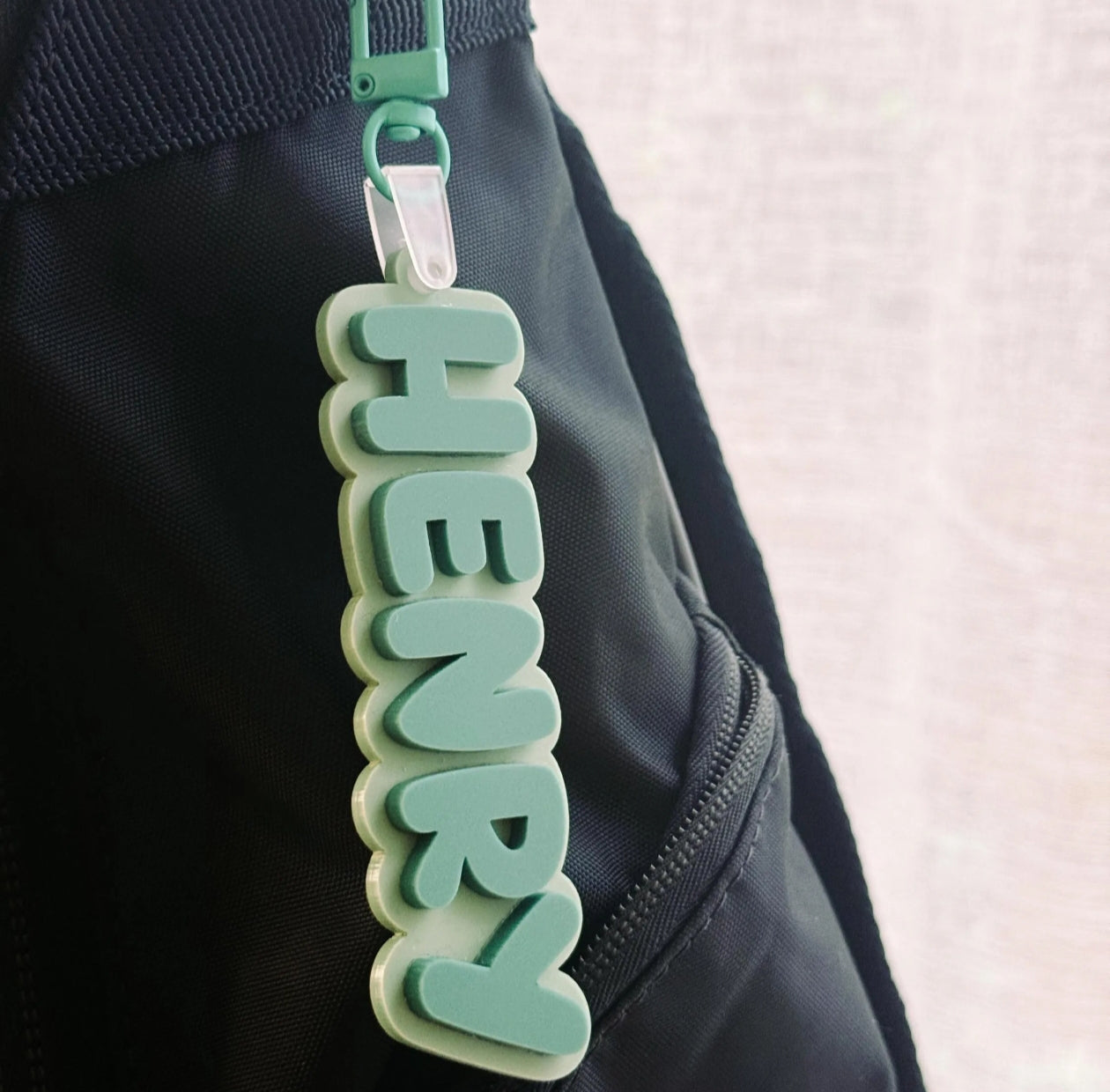 Personalized 3D Kids Name Tag